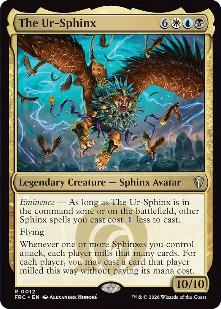 The Ur-Sphinx [Reality Fracture Commander] | Exor Games New Glasgow