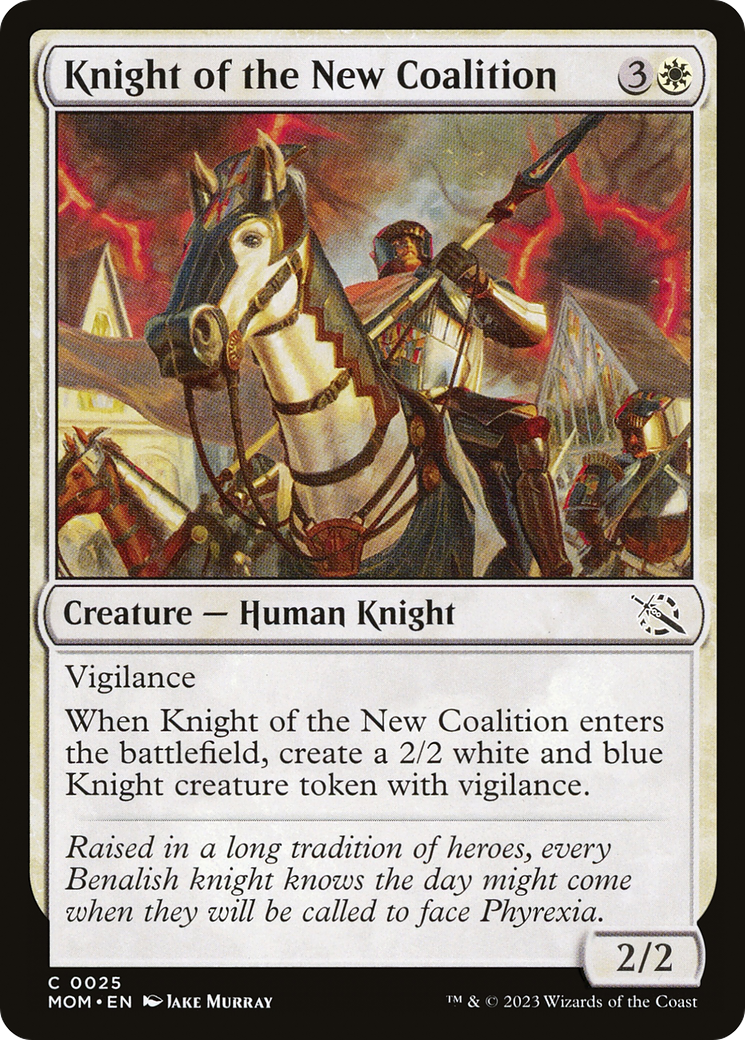 Knight of the New Coalition [March of the Machine] | Exor Games New Glasgow