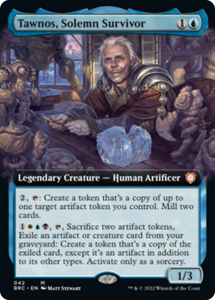 Tawnos, Solemn Survivor (Extended Art) [The Brothers' War Commander] | Exor Games New Glasgow