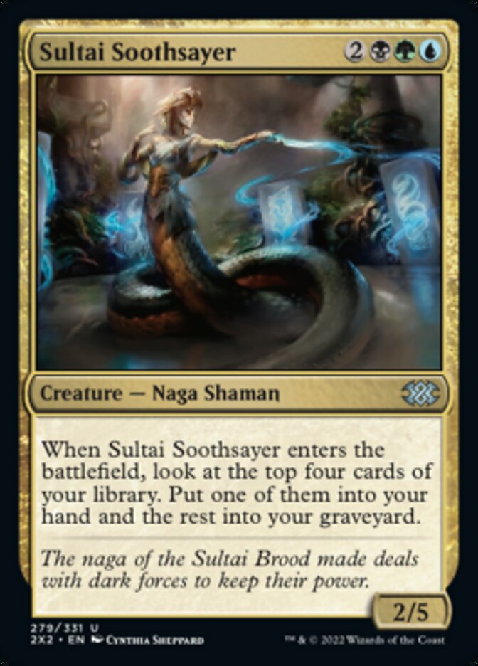 Sultai Soothsayer [Double Masters 2022] | Exor Games New Glasgow