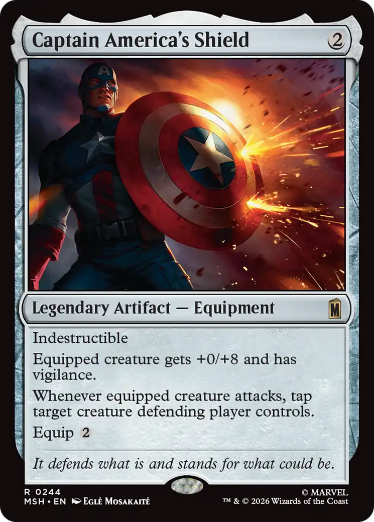 Captain America's Shield [Marvel Super Heroes] | Exor Games New Glasgow