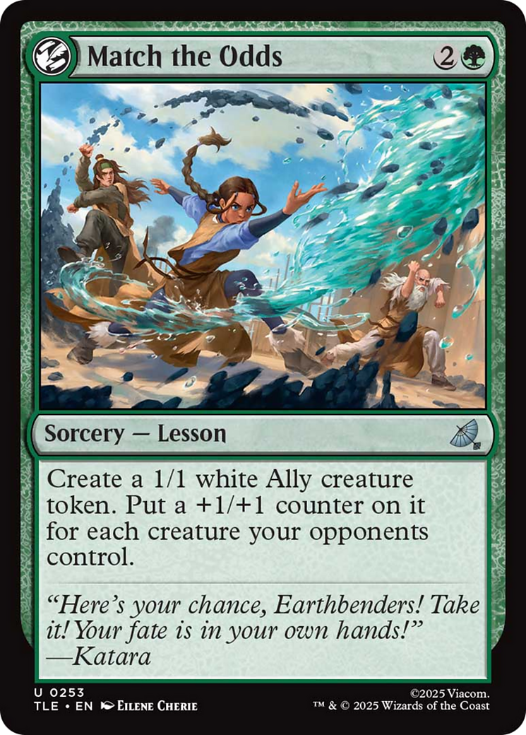 Match the Odds [Avatar: The Last Airbender: Eternal-Legal] | Exor Games New Glasgow