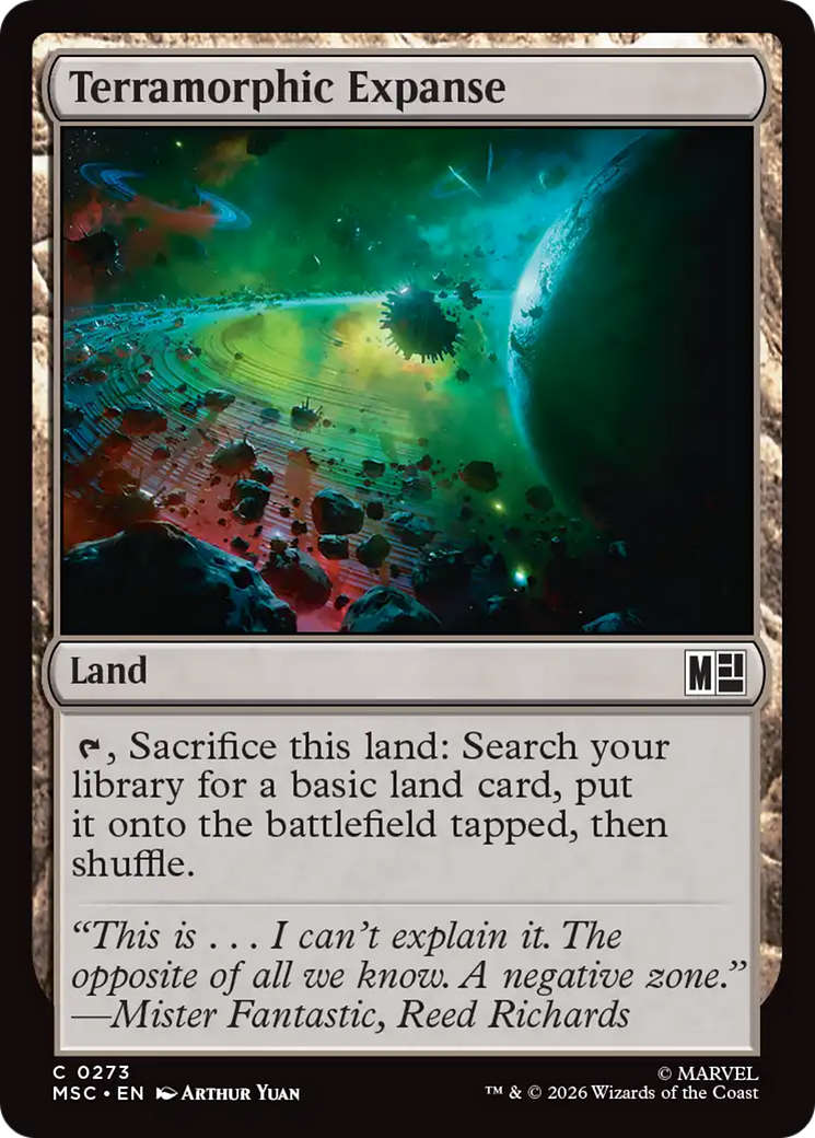 Terramorphic Expanse (0273) [Marvel Super Heroes Commander] | Exor Games New Glasgow