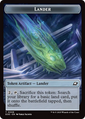 Robot // Lander (0008) Double-Sided Token [Edge of Eternities Tokens] | Exor Games New Glasgow