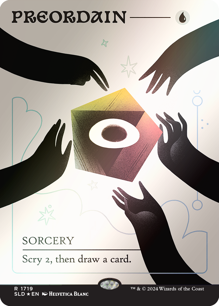 Preordain (1719) (Rainbow Foil) [Secret Lair Drop Series] | Exor Games New Glasgow