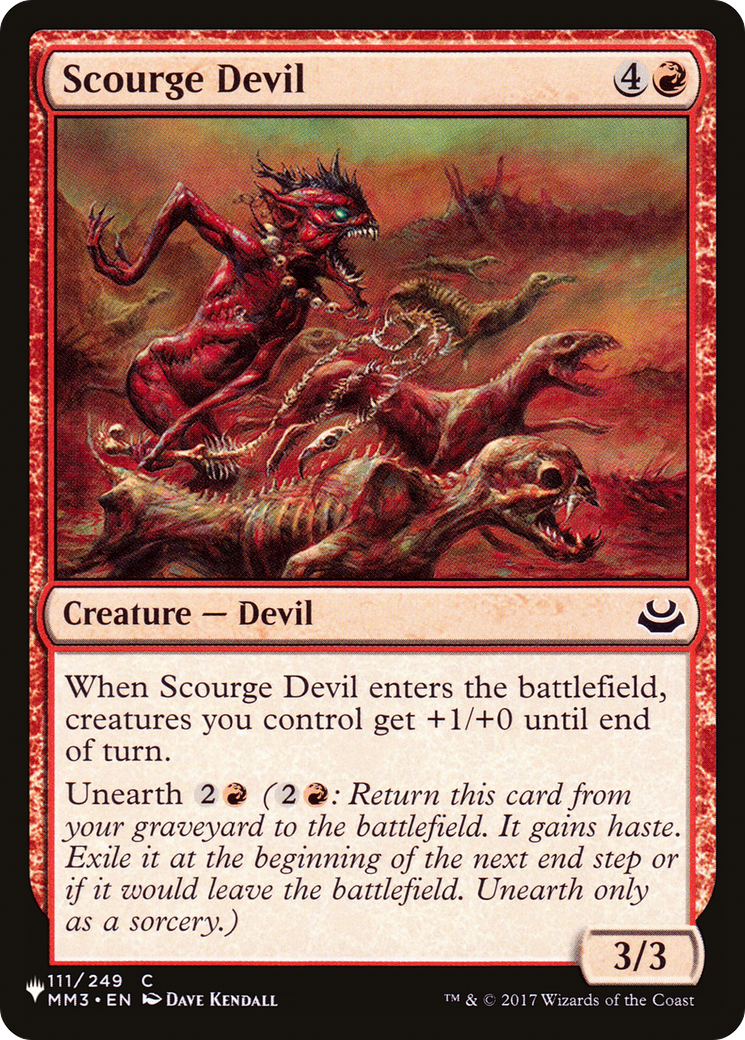 Scourge Devil [The List Reprints] | Exor Games New Glasgow