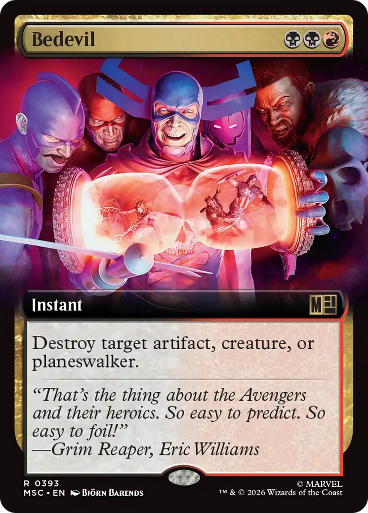 Bedevil (Extended Art) [Marvel Super Heroes Commander] | Exor Games New Glasgow