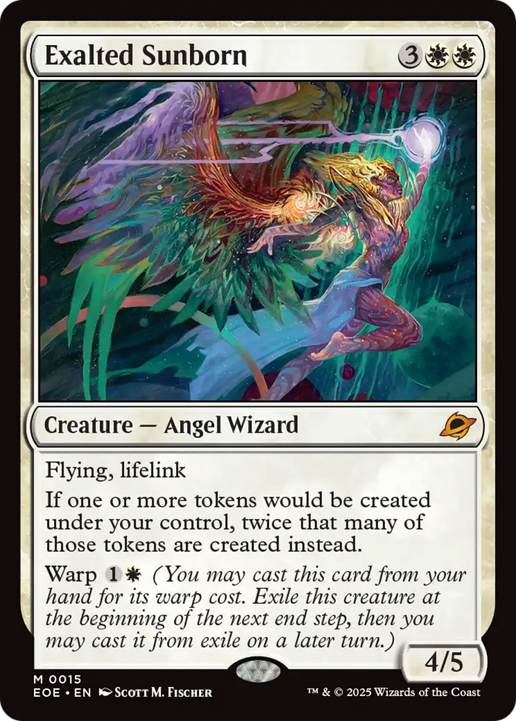 Exalted Sunborn [Edge of Eternities] | Exor Games New Glasgow