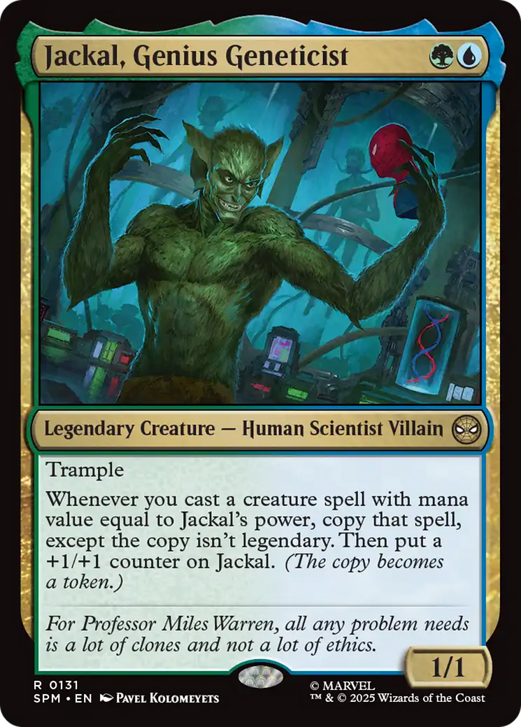 Jackal, Genius Geneticist [Marvel's Spider-Man] | Exor Games New Glasgow