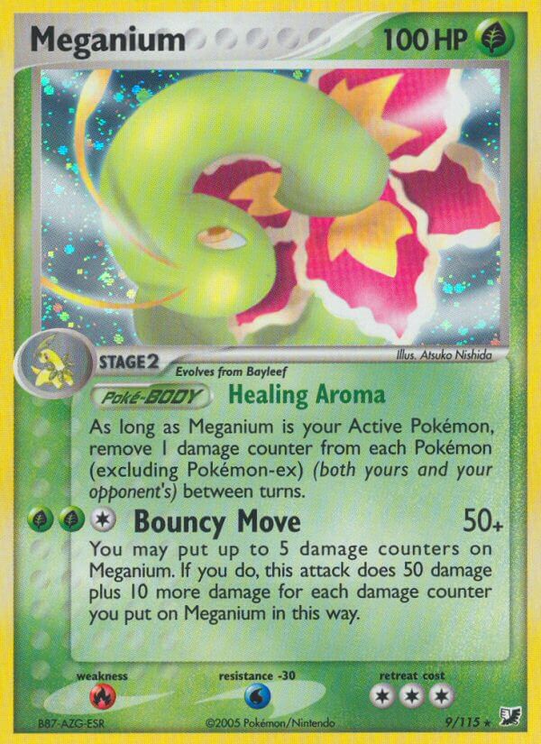 Meganium (9/115) (Theme Deck Exclusive) [EX: Unseen Forces] | Exor Games New Glasgow