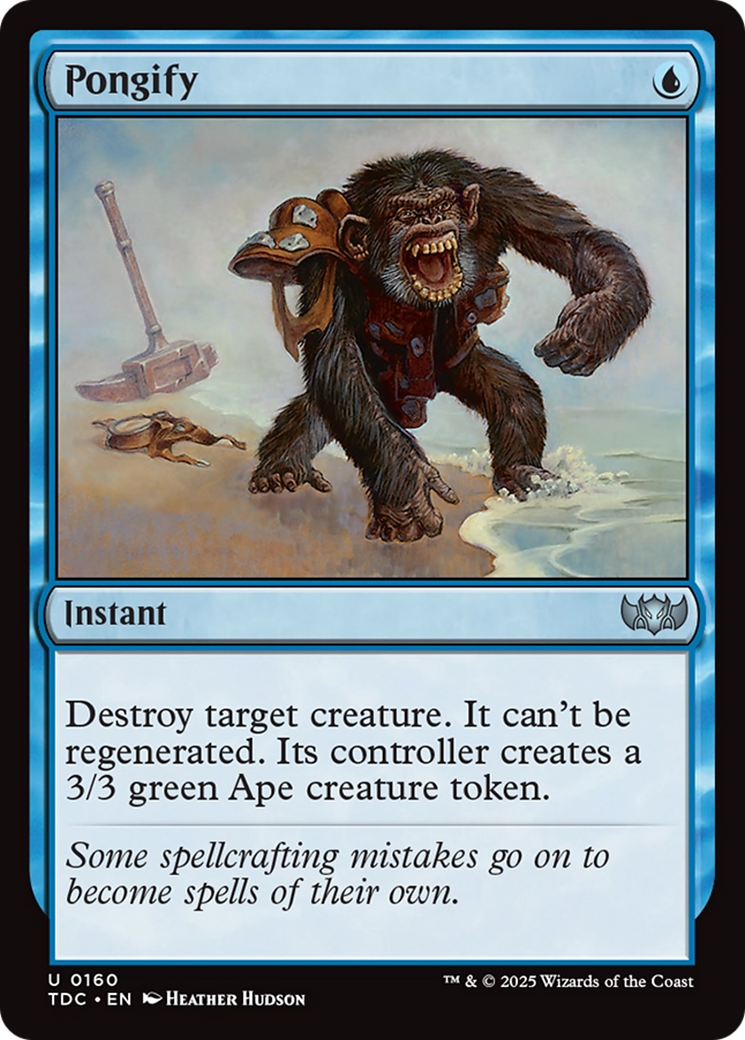 Pongify [Tarkir: Dragonstorm Commander] | Exor Games New Glasgow