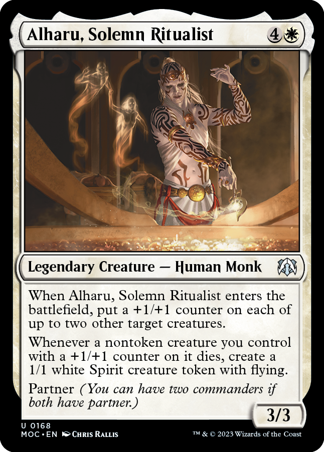 Alharu, Solemn Ritualist [March of the Machine Commander] | Exor Games New Glasgow