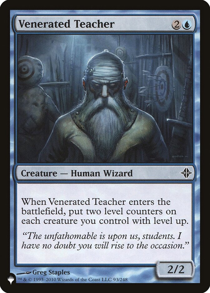 Venerated Teacher [The List] | Exor Games New Glasgow