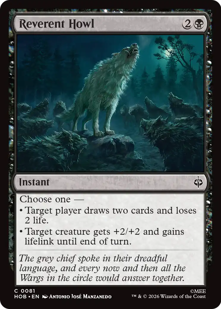 Reverent Howl [The Hobbit] | Exor Games New Glasgow