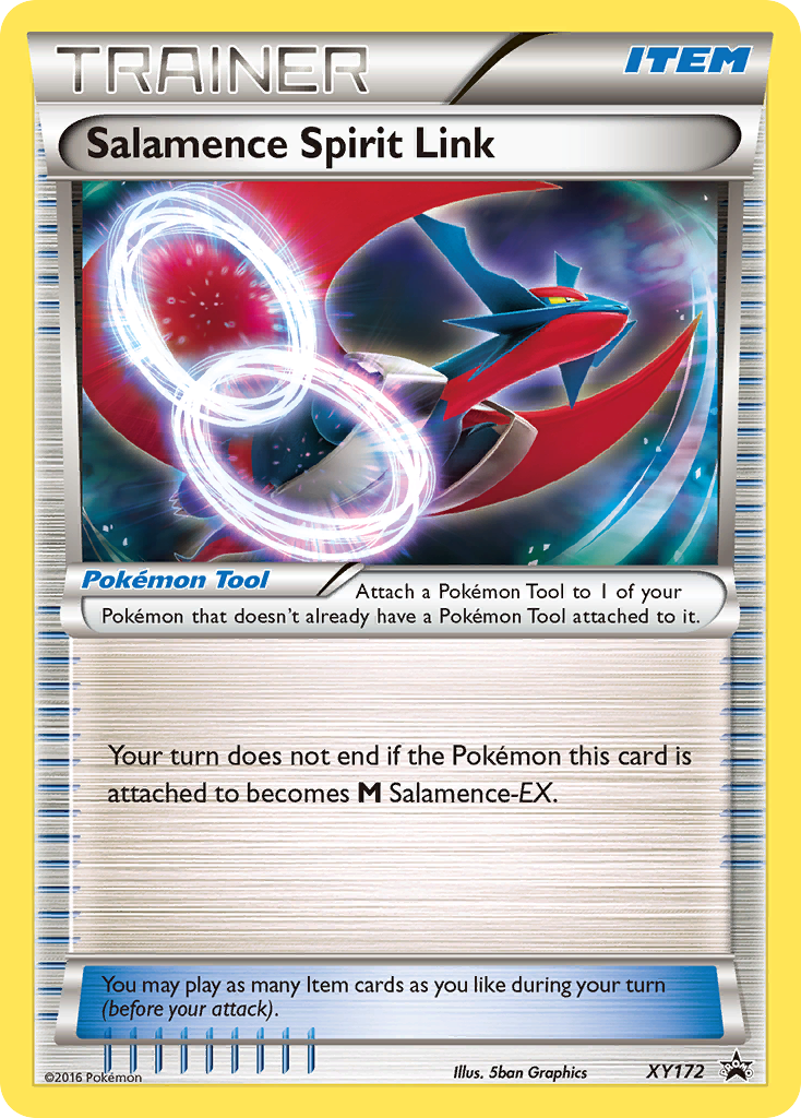 Salamence Spirit Link (XY172) [XY: Black Star Promos] | Exor Games New Glasgow