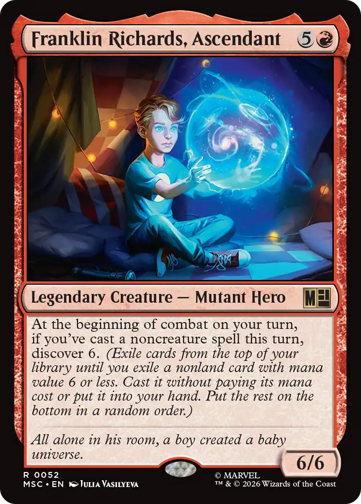 Franklin Richards, Ascendant (Surge Foil) [Marvel Super Heroes Commander] | Exor Games New Glasgow