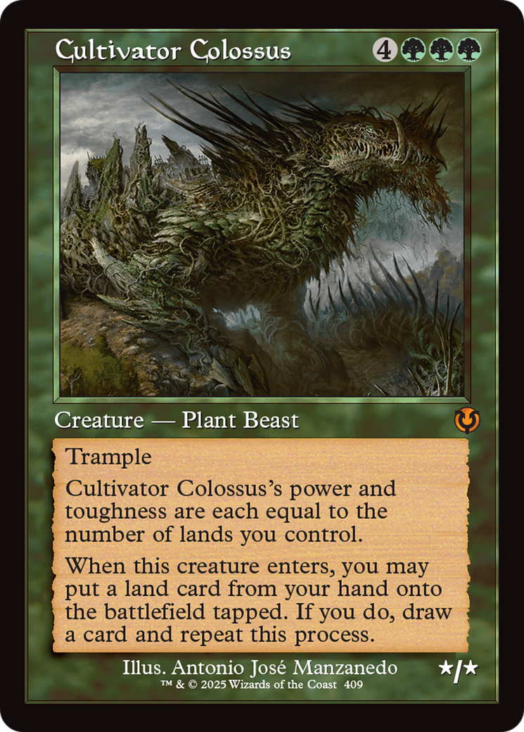 Cultivator Colossus (Retro Frame) [Innistrad Remastered] | Exor Games New Glasgow