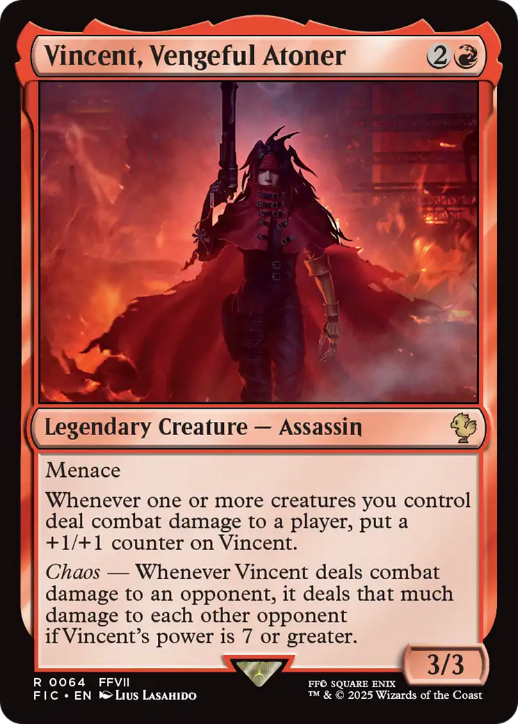 Vincent, Vengeful Atoner [FINAL FANTASY Commander] | Exor Games New Glasgow