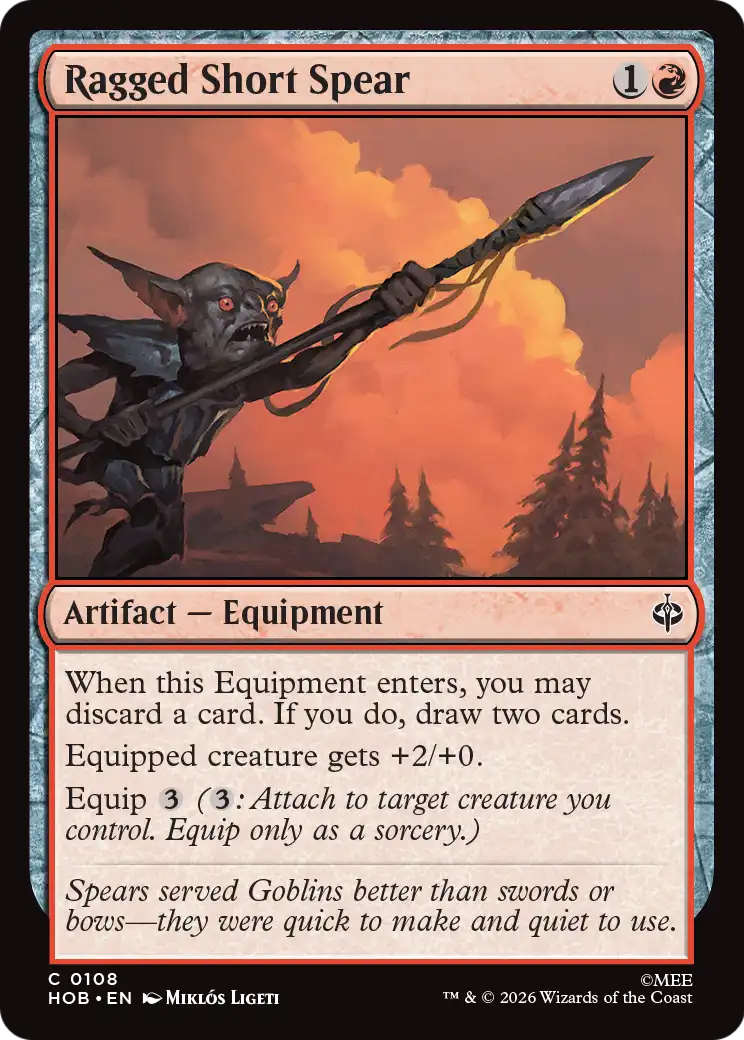 Ragged Short Spear [The Hobbit] | Exor Games New Glasgow
