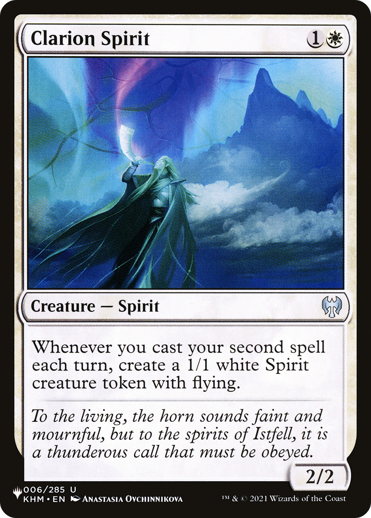 Clarion Spirit [The List Reprints] | Exor Games New Glasgow