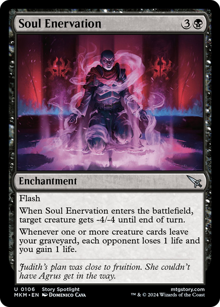 Soul Enervation [Murders at Karlov Manor] | Exor Games New Glasgow