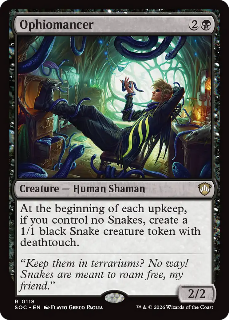 Ophiomancer [Secrets of Strixhaven Commander] | Exor Games New Glasgow