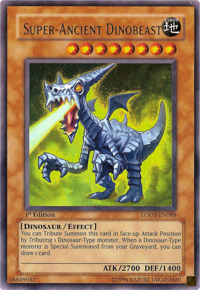 Super-Ancient Dinobeast [LODT-EN088] Ultra Rare | Exor Games New Glasgow