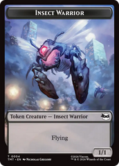 Insect Warrior // Food Double-Sided Token [Teenage Mutant Ninja Turtles Tokens] | Exor Games New Glasgow