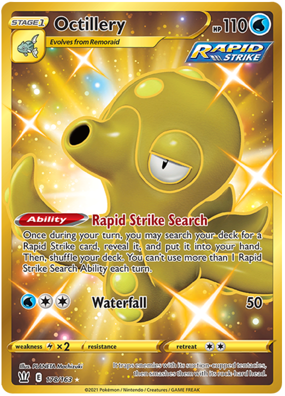 Octillery (178/163) [Sword & Shield: Battle Styles] | Exor Games New Glasgow