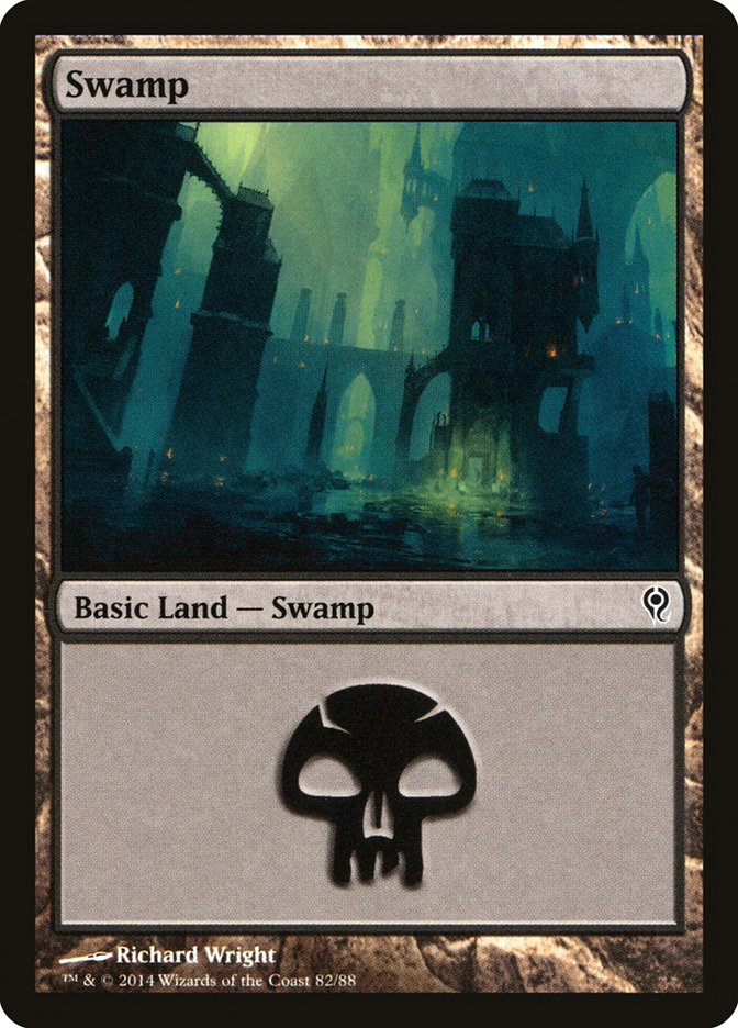 Swamp (82) [Duel Decks: Jace vs. Vraska] | Exor Games New Glasgow