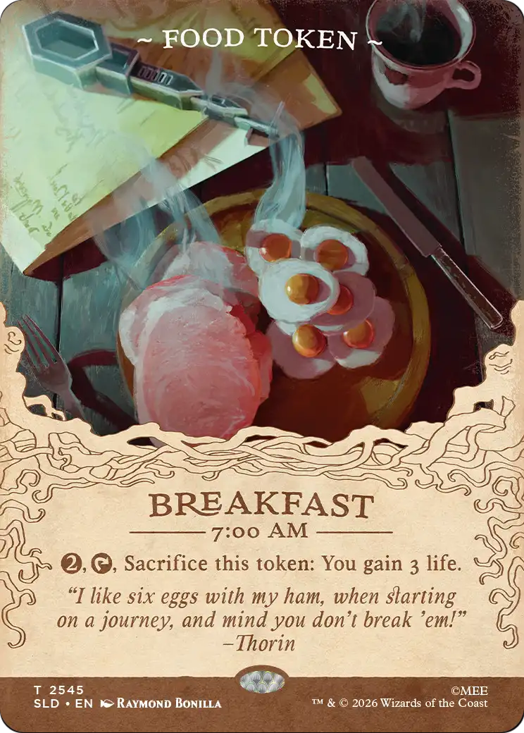 Food Token (2545) [Secret Lair Drop Series] | Exor Games New Glasgow