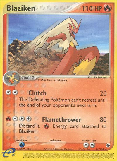 Blaziken (15/109) [EX: Ruby & Sapphire] | Exor Games New Glasgow