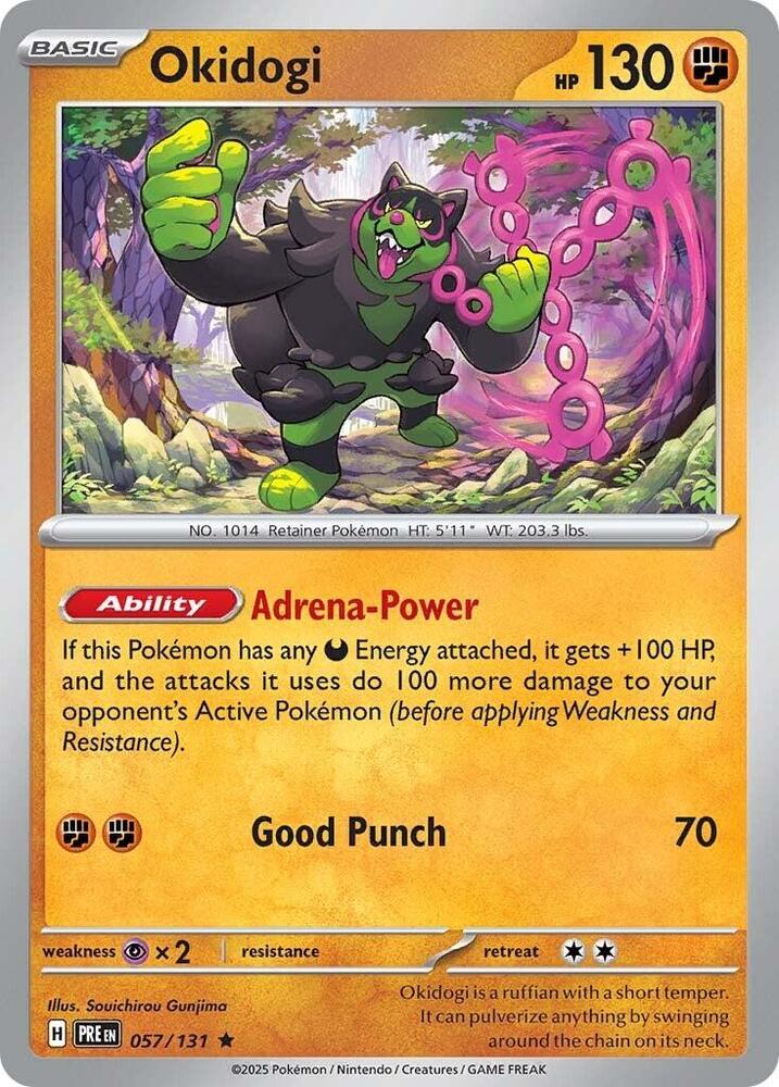 Okidogi (057/131) [Scarlet & Violet: Prismatic Evolutions] | Exor Games New Glasgow