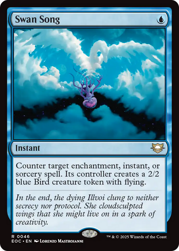 Swan Song [Edge of Eternities Commander] | Exor Games New Glasgow