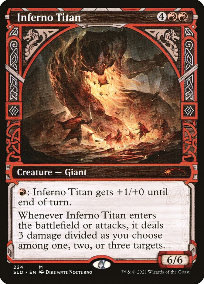 Inferno Titan [Secret Lair Drop Series] | Exor Games New Glasgow