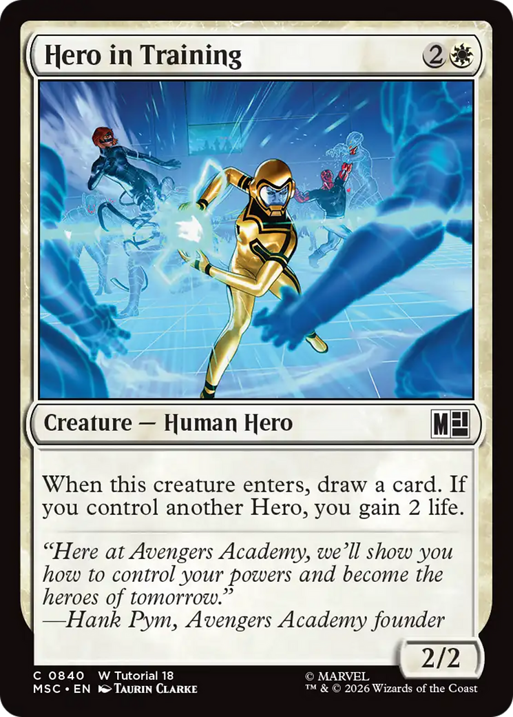 Hero in Training [Marvel Super Heroes Commander] | Exor Games New Glasgow