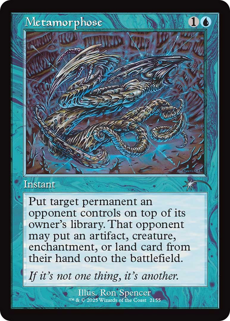 Metamorphose (Retro Frame) [Secret Lair Drop Series] | Exor Games New Glasgow