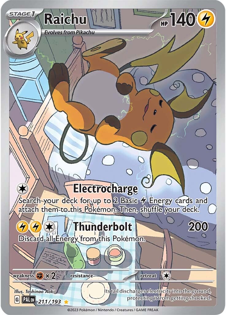 Raichu (211/193) [Scarlet & Violet: Paldea Evolved] | Exor Games New Glasgow