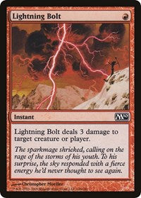 Lightning Bolt (M10) (Oversized) [Oversize Cards] | Exor Games New Glasgow