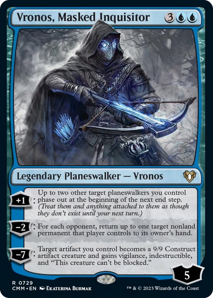 Vronos, Masked Inquisitor [Commander Masters] | Exor Games New Glasgow