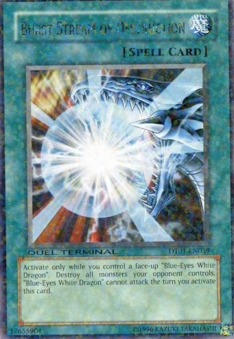 Burst Stream of Destruction [DT01-EN039] Rare | Exor Games New Glasgow