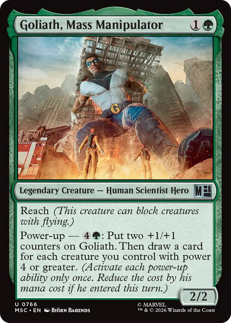 Goliath, Mass Manipulator [Marvel Super Heroes Commander] | Exor Games New Glasgow