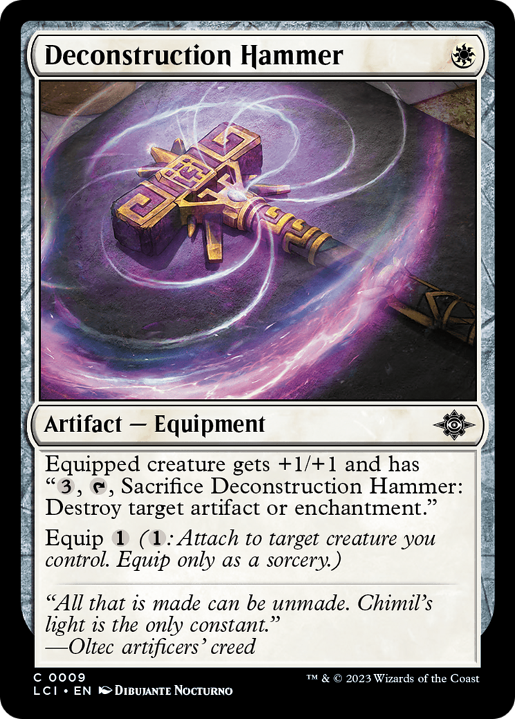 Deconstruction Hammer [The Lost Caverns of Ixalan] | Exor Games New Glasgow