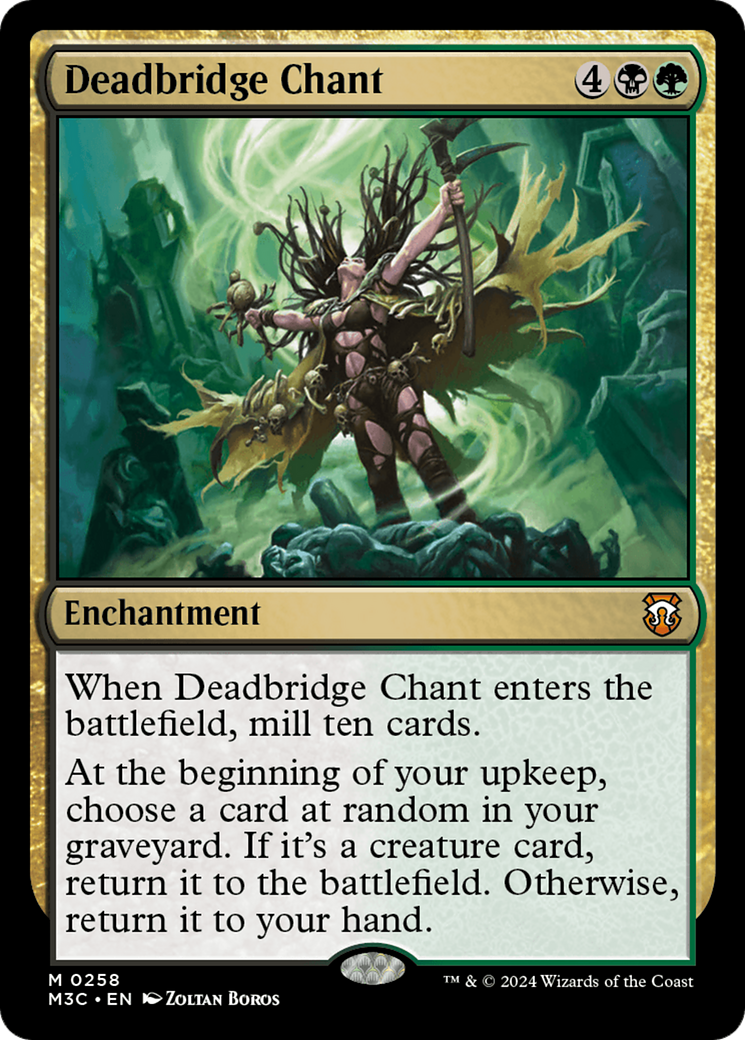 Deadbridge Chant [Modern Horizons 3 Commander] | Exor Games New Glasgow