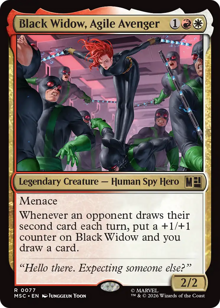 Black Widow, Agile Avenger [Marvel Super Heroes Commander] | Exor Games New Glasgow