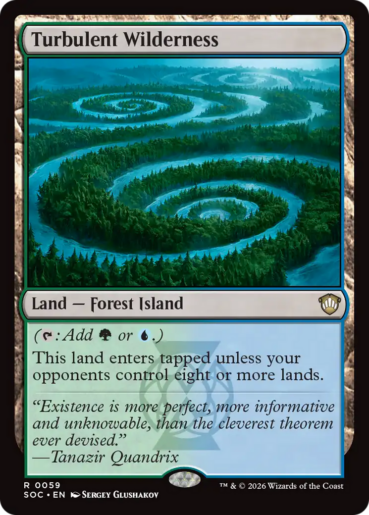 Turbulent Wilderness [Secrets of Strixhaven Commander] | Exor Games New Glasgow