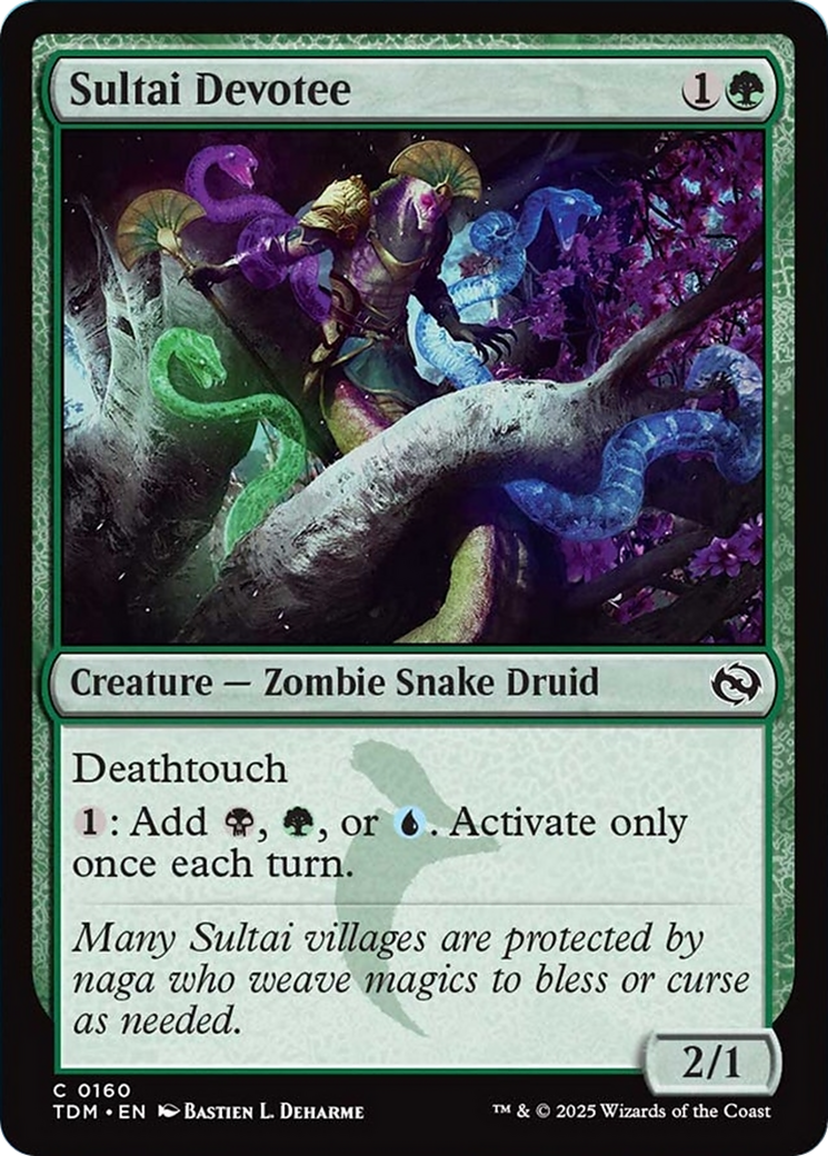 Sultai Devotee [Tarkir: Dragonstorm] | Exor Games New Glasgow