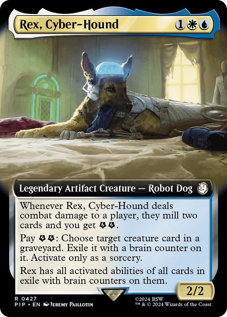 Rex, Cyber-Hound (Extended Art) [Fallout] | Exor Games New Glasgow