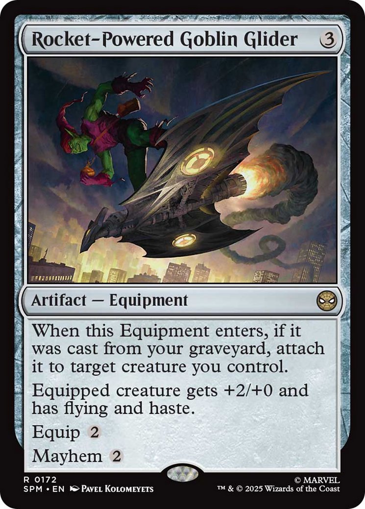 Rocket-Powered Goblin Glider [Marvel's Spider-Man] | Exor Games New Glasgow