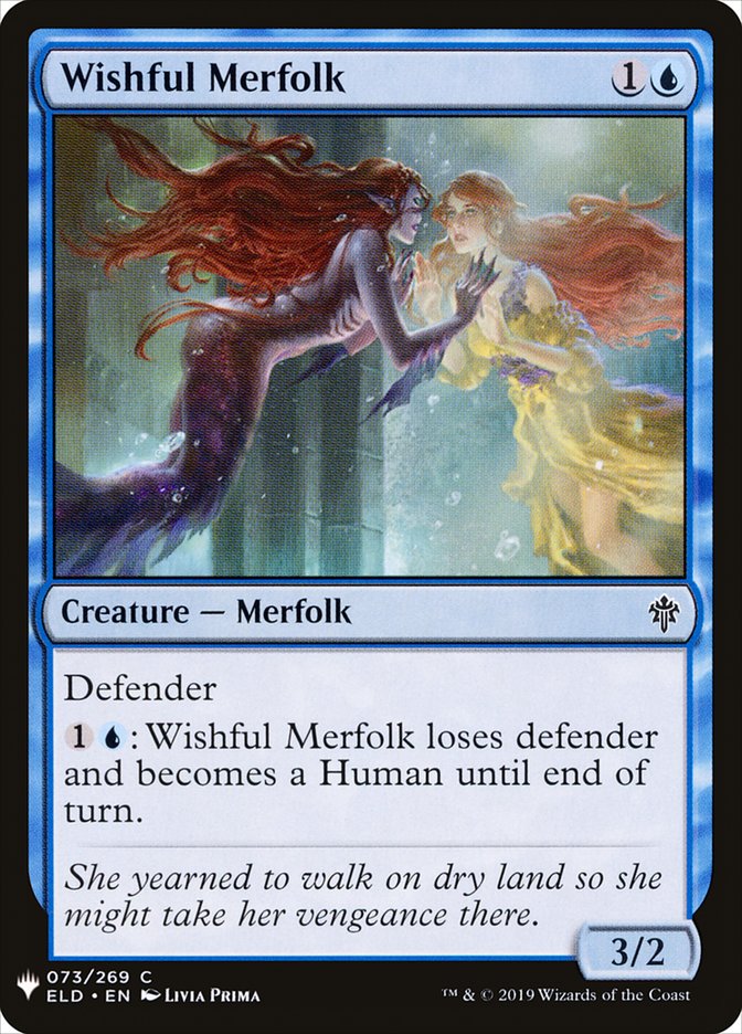 Wishful Merfolk [Mystery Booster] | Exor Games New Glasgow